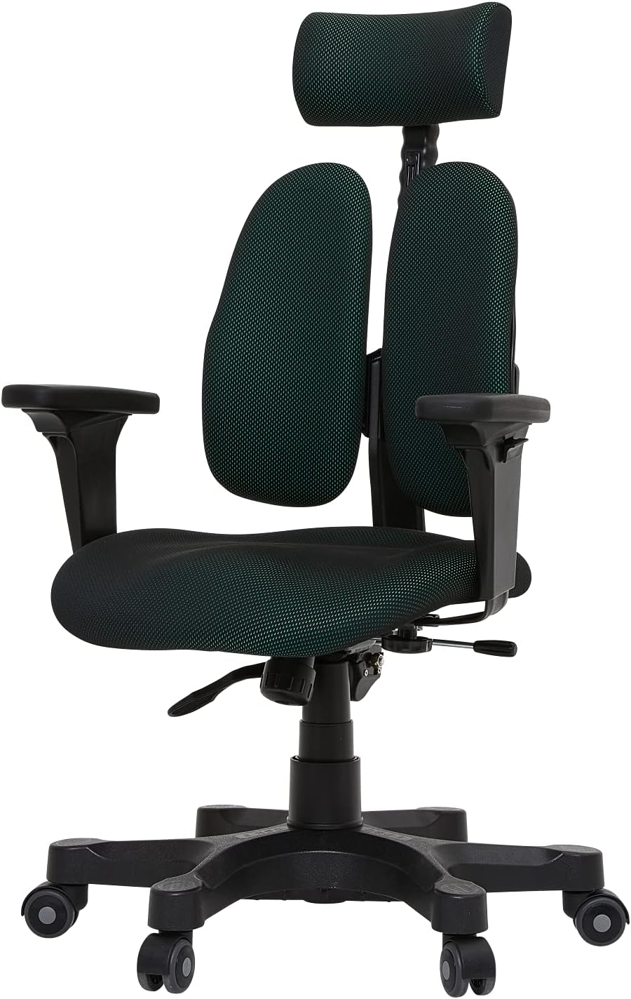 【DUOREST Gold】 Home Office Desk Chairs - Back Support Office Chair, Best Office Chair for Posture, Ergonomic Office Chair, Office Chair for Back Pain, Lumbar Support Office Chair (Knit Grey)