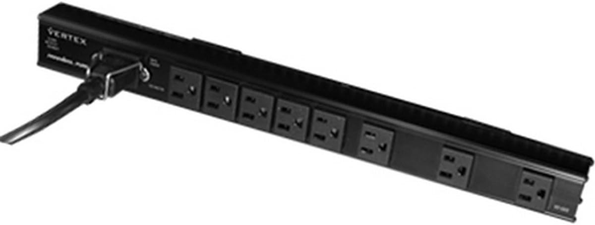 Furman VT-EXT | 15A Power Distribution 8 Outlets Vertical Rack Strip