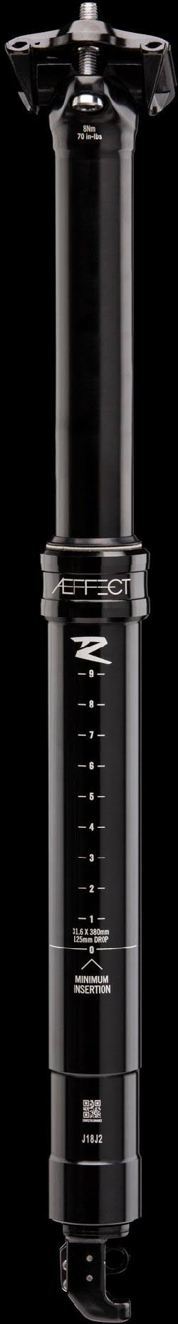 RaceFace Aeffect R Dropper Seatpost - 31.6 x 425mm 150mm Black