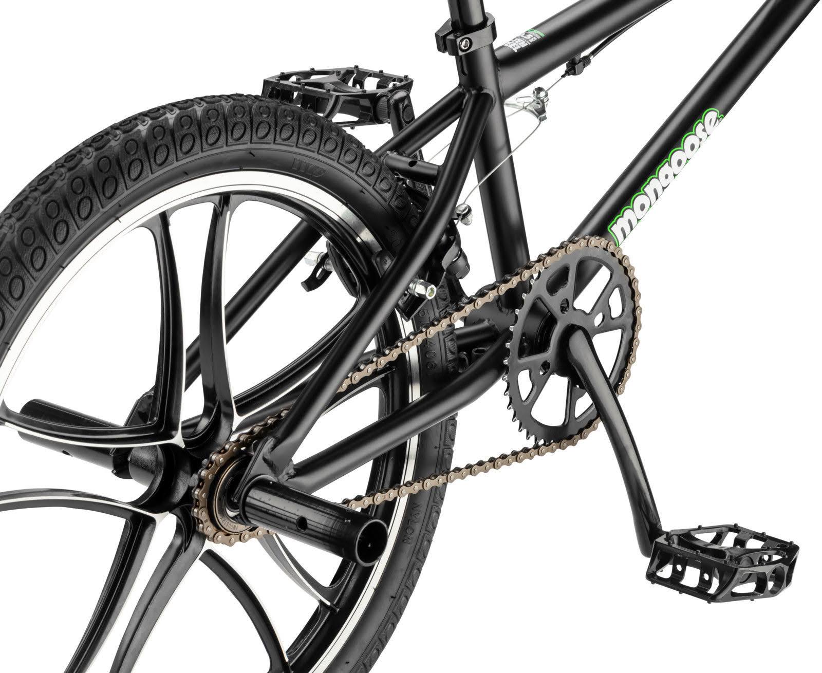 20x22 Mongoose Mode 270 Mag Boys& Freestyle Bike, Black