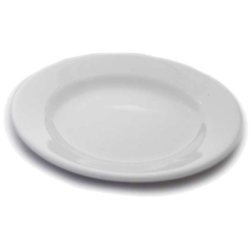 Dinex Dx5Acbp02A 5.5x22 China Bread Plate 5.5x22 - Bright White, CS of 36/EA