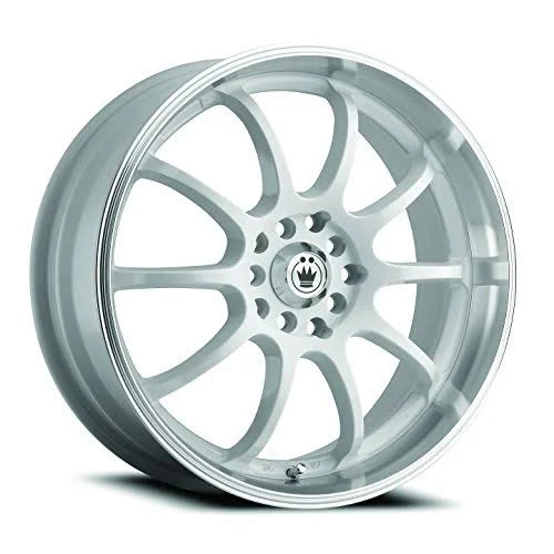 Konig Lightning White Wheel with Machined Lip 18x8 5x114 3mm