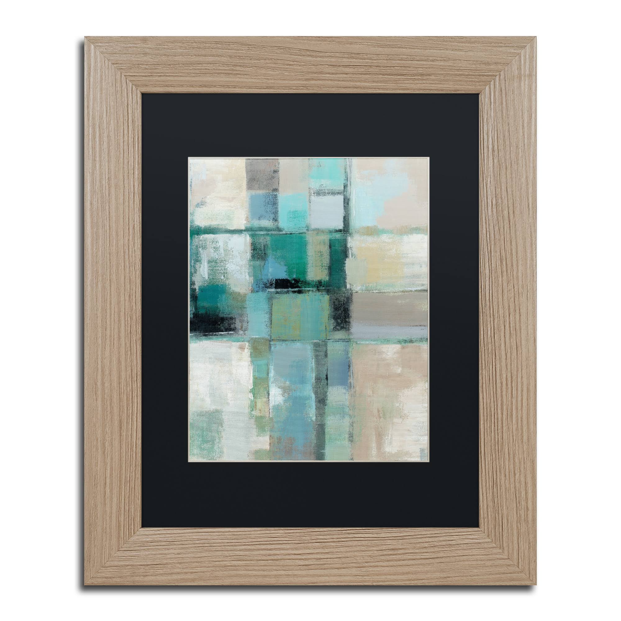 Trademark Fine Art Island Hues Crop II by Silvia Vassileva, Black Matte, Birch Frame 11x14-Inch