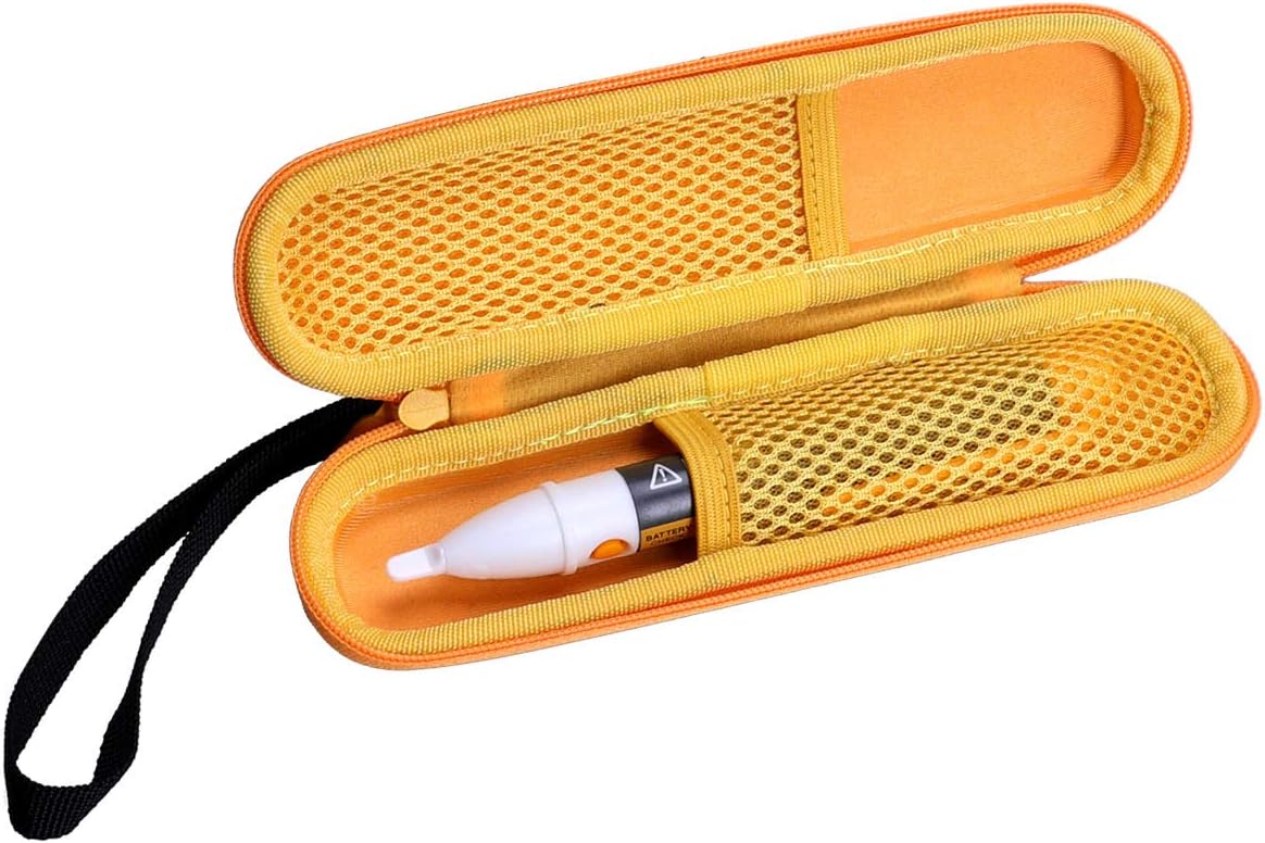 LTGEM EVA Hard Carrying Case for Fluke 1AC/2AC Alert Voltage Tester- Protective Storage Bag