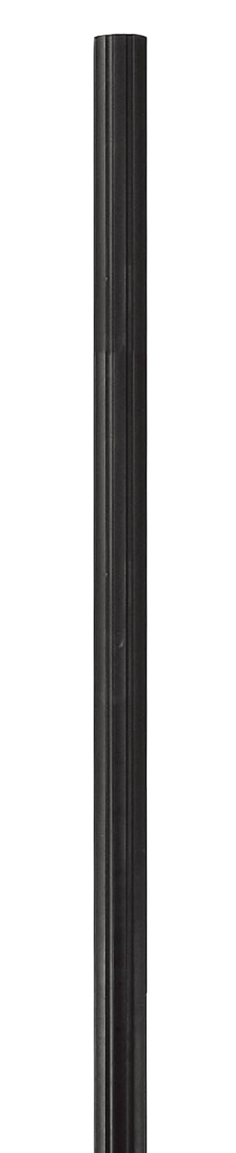 Livex Lighting 7708-04 Outdoor Cast Aluminum Fluted Post Black