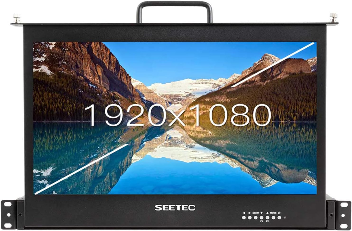 SEETEC 17.3 Inch 1RU Pull Out Rack Mount Monitor Full HD 1920x1080 SC173-HSD-56(HDMI/SDI)