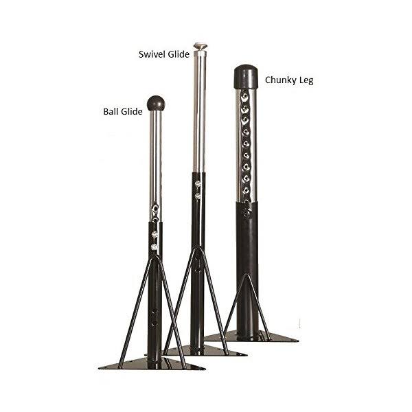 Ecr4kids 24in x 48in Trapezoid Everyday T-Mold Adjustable Activity Table Grey/Red - Standard Swivel