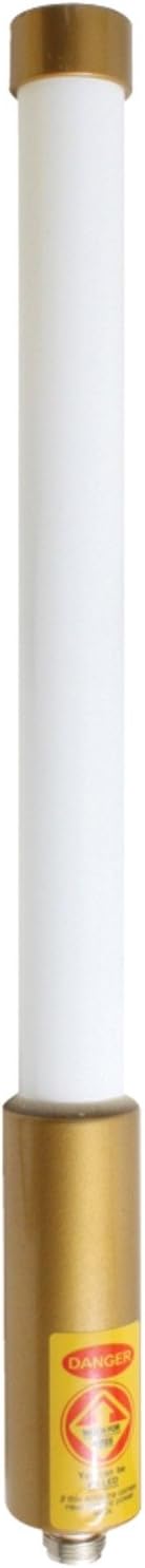 tram-browning BR-6140 450MHz–470MHz Pretuned Land Mobile Fiberglass Omni Base Antenna, White Pack of 2