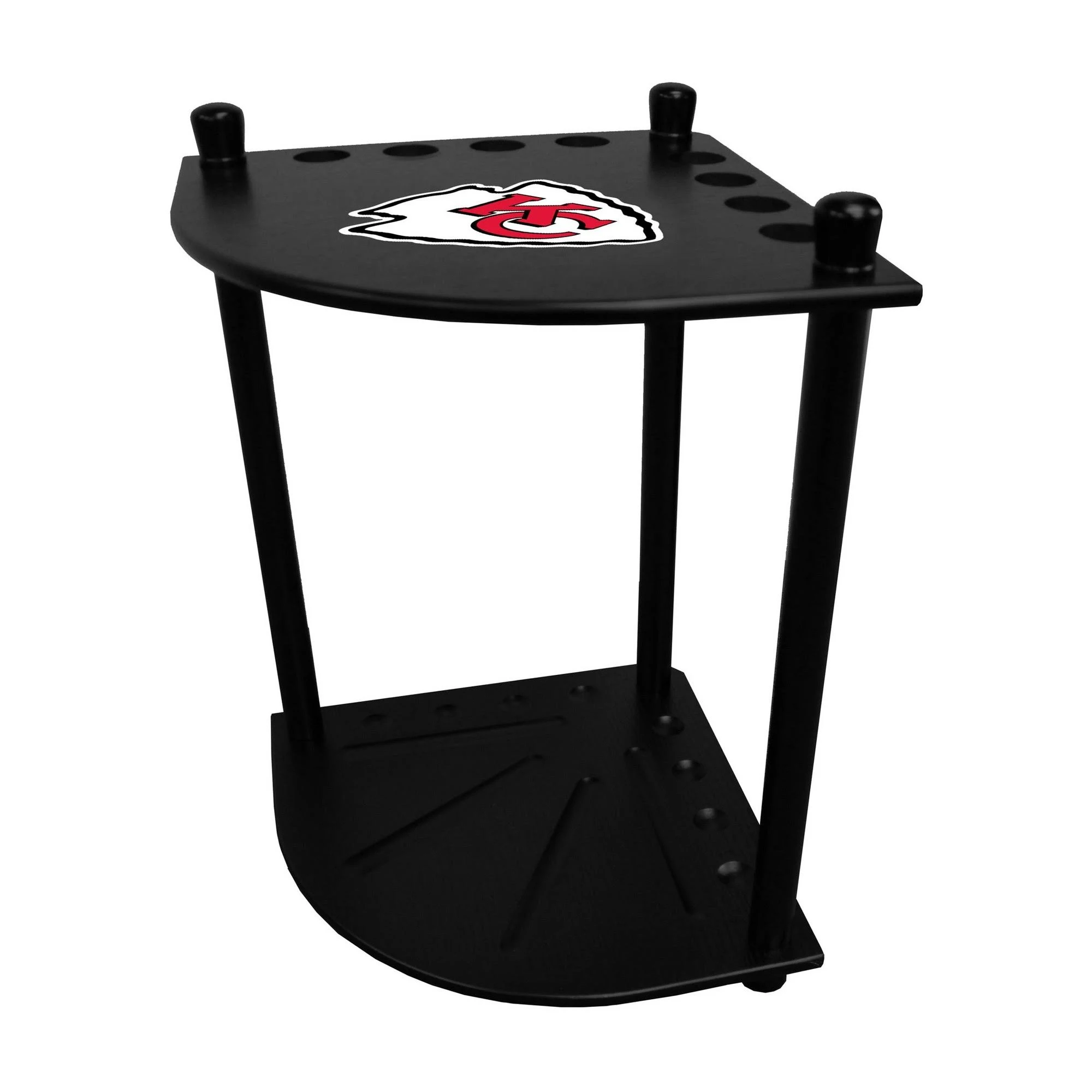 NFL Kansas City Chiefs Corner Cue Rack