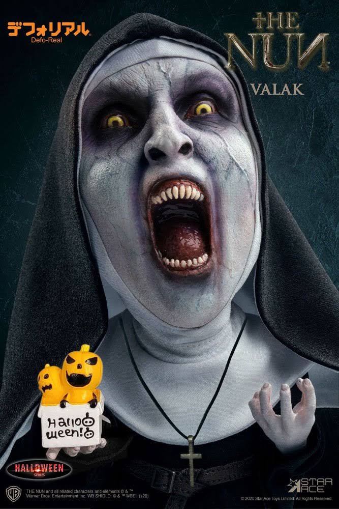 The Nun Valak Halloween Version 2 Defo Real Soft Vinyl Action Figure
