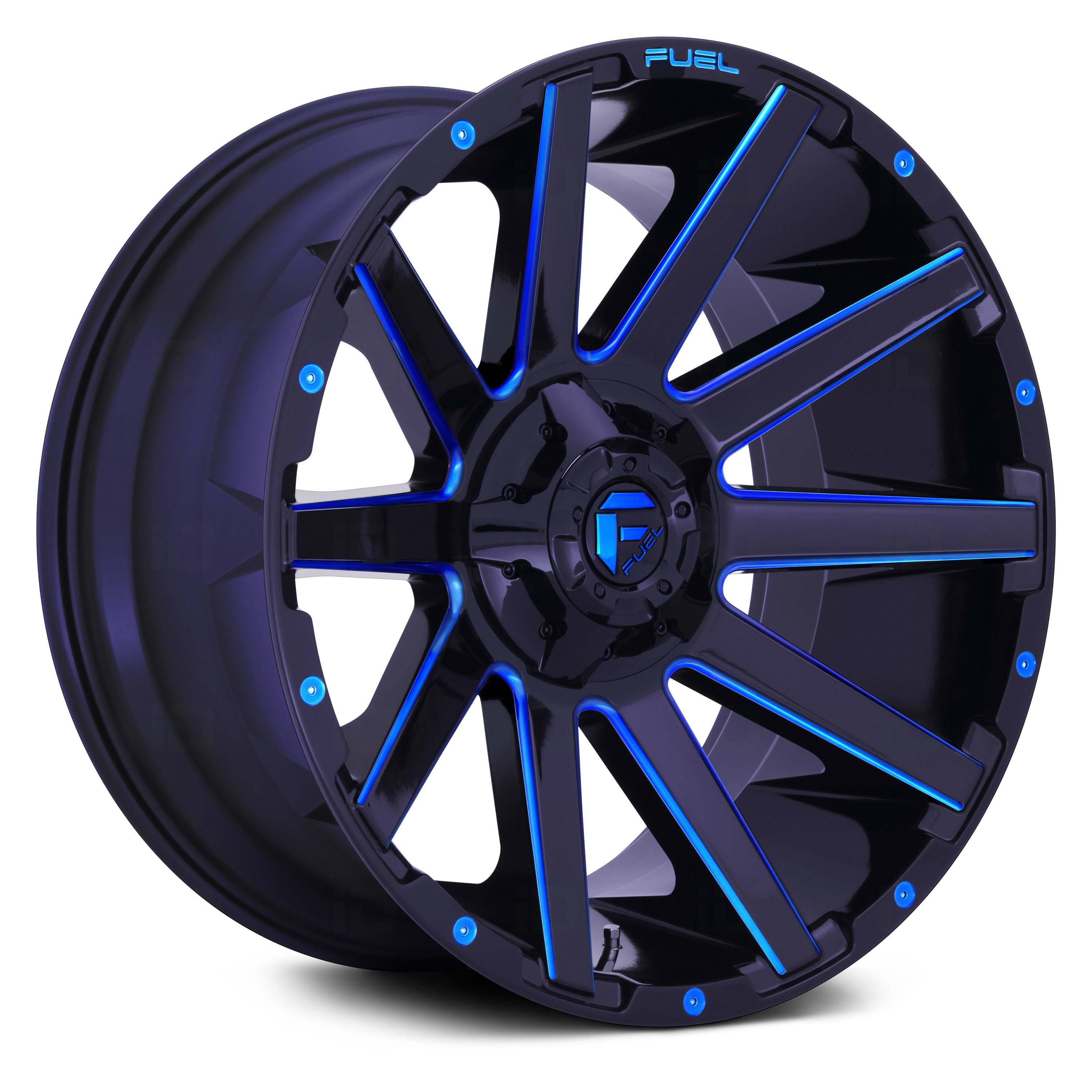 Fuel D64420901850 - Contra 20x22 Gloss Black