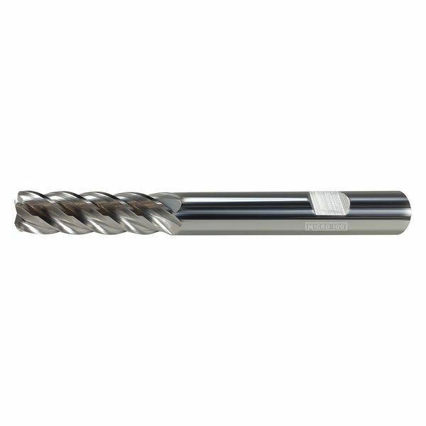 Micro 100 VLM-375-5-020 Corner Radius End Mill,nACRo,72.00mm L