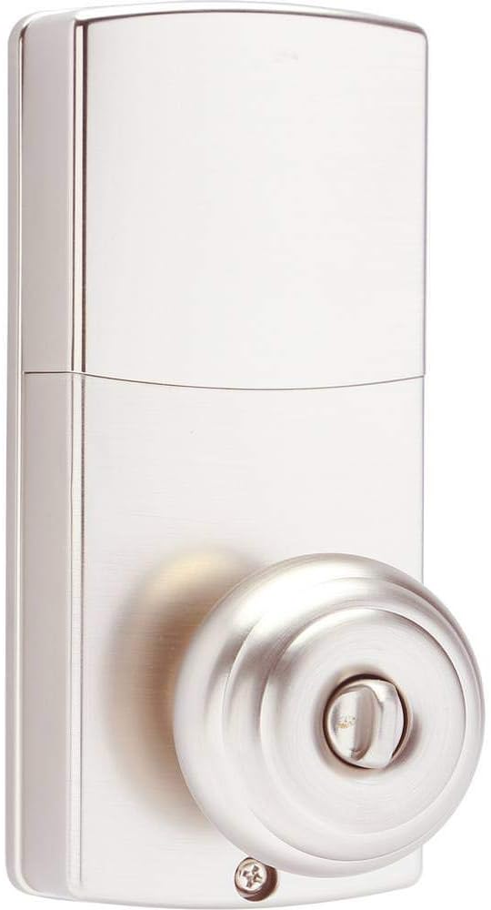 Lewis Hyman BLE Electronic Entry Knob with Keypad, Square Faceplate