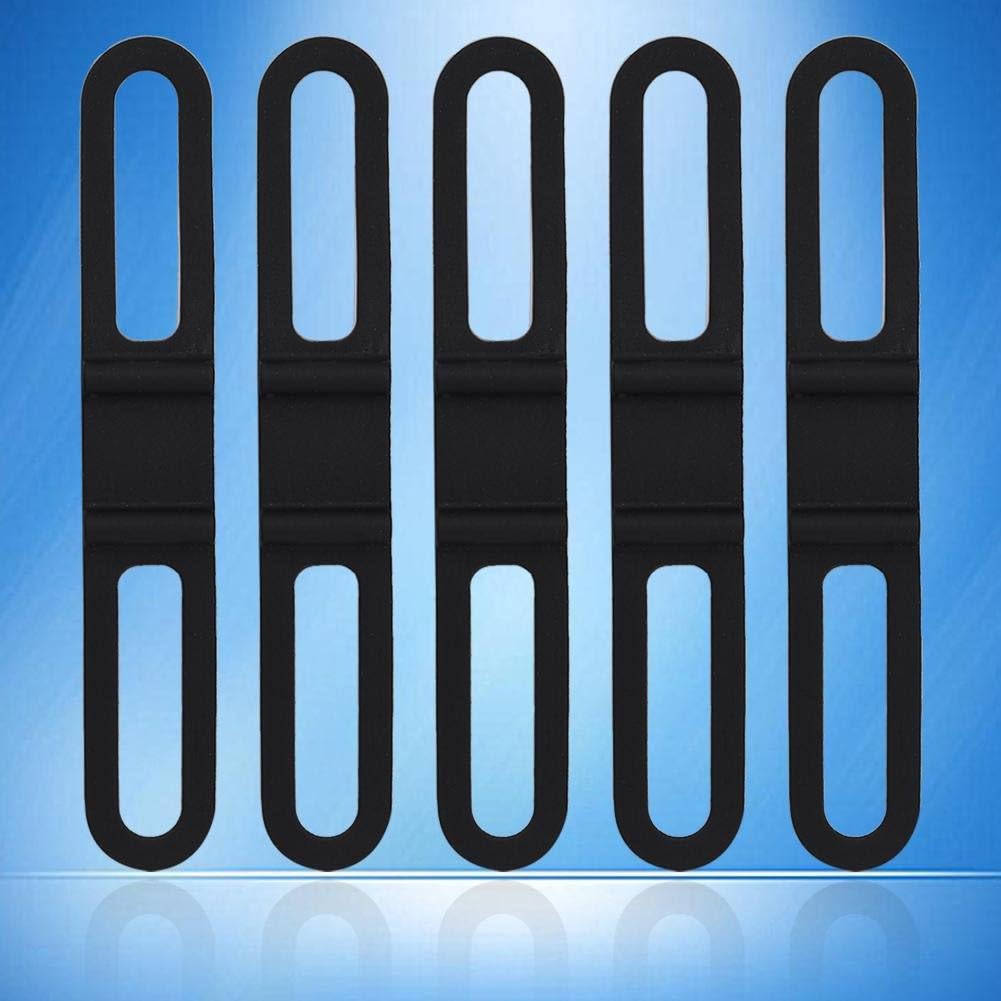 Bike Strap, Multipurpose Silicone Adjustable Bike Rack Strap 5Pcs Bicycle Tie Downs Fastening Stabilizer Straps