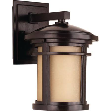 1-Lt. Small LED Wall Lantern (7x22) w/AC LED Module - Antique Bronze
