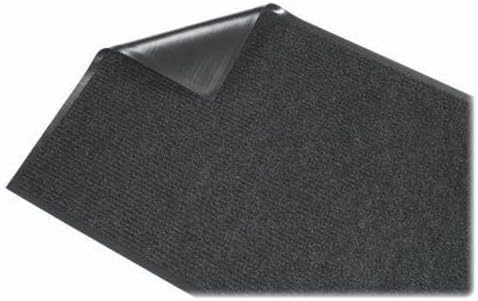 Nessagro Genuine Joe Indoor Mat, Vinyl Backing, 4'x6', Charcoal (GJO55461) .#GH45843 3468-T34562FD604862