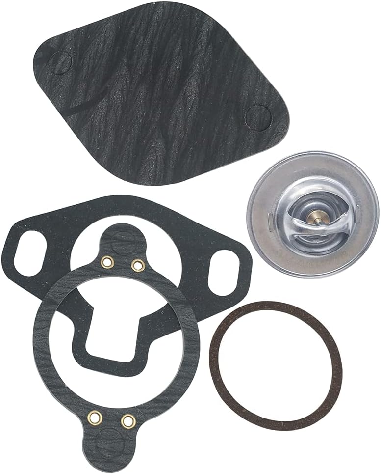 GHHG Thermostat Kit 160° Replaces Mercruiser 807252Q5 8M0091470 Sierra 18-3647 for 1987 and Up MerCruiser V6 V8 GM Inboard/Outdrive Engines Pack of 2
