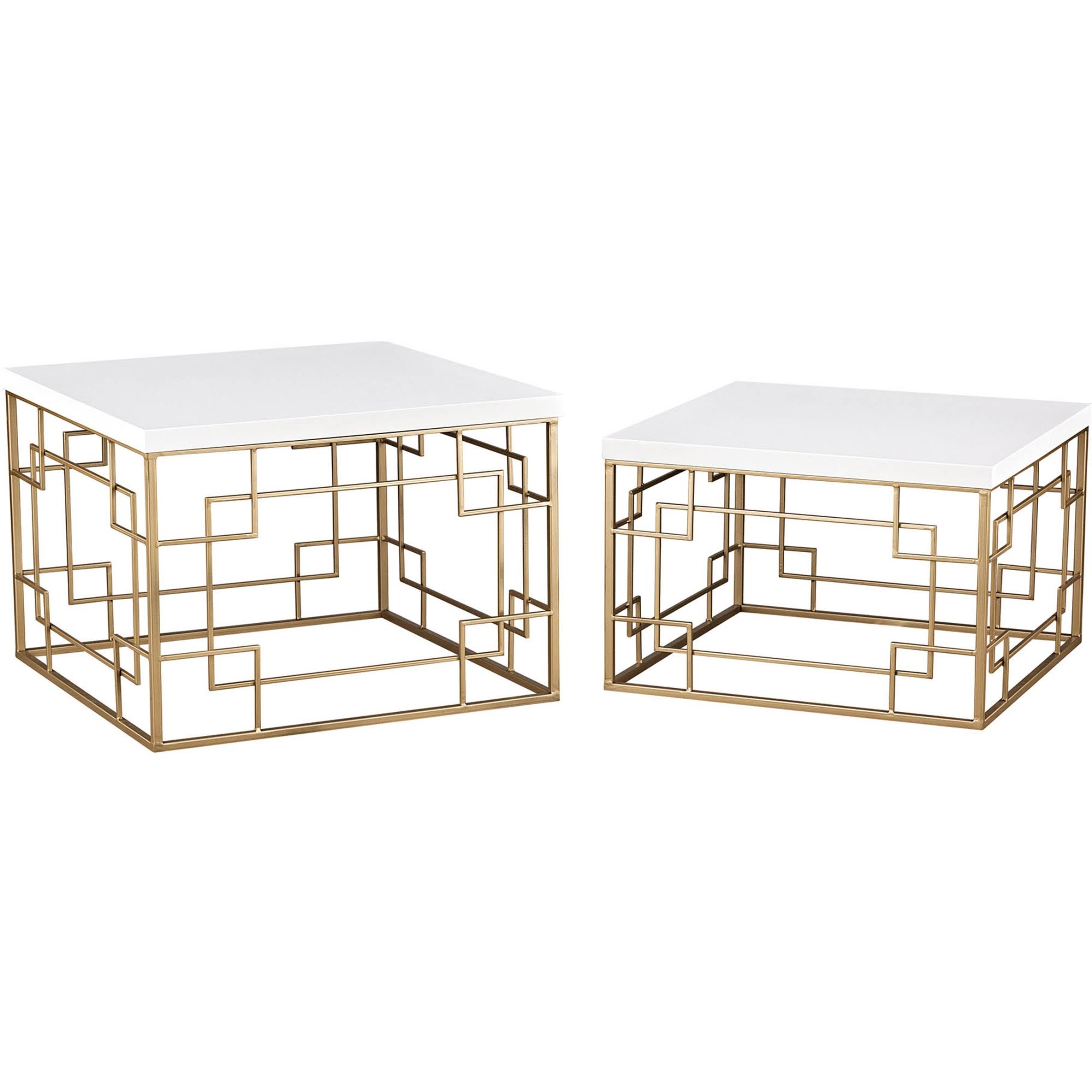 Sterling 3200-105/S2 Sugar City Set of 2 Accent Tables