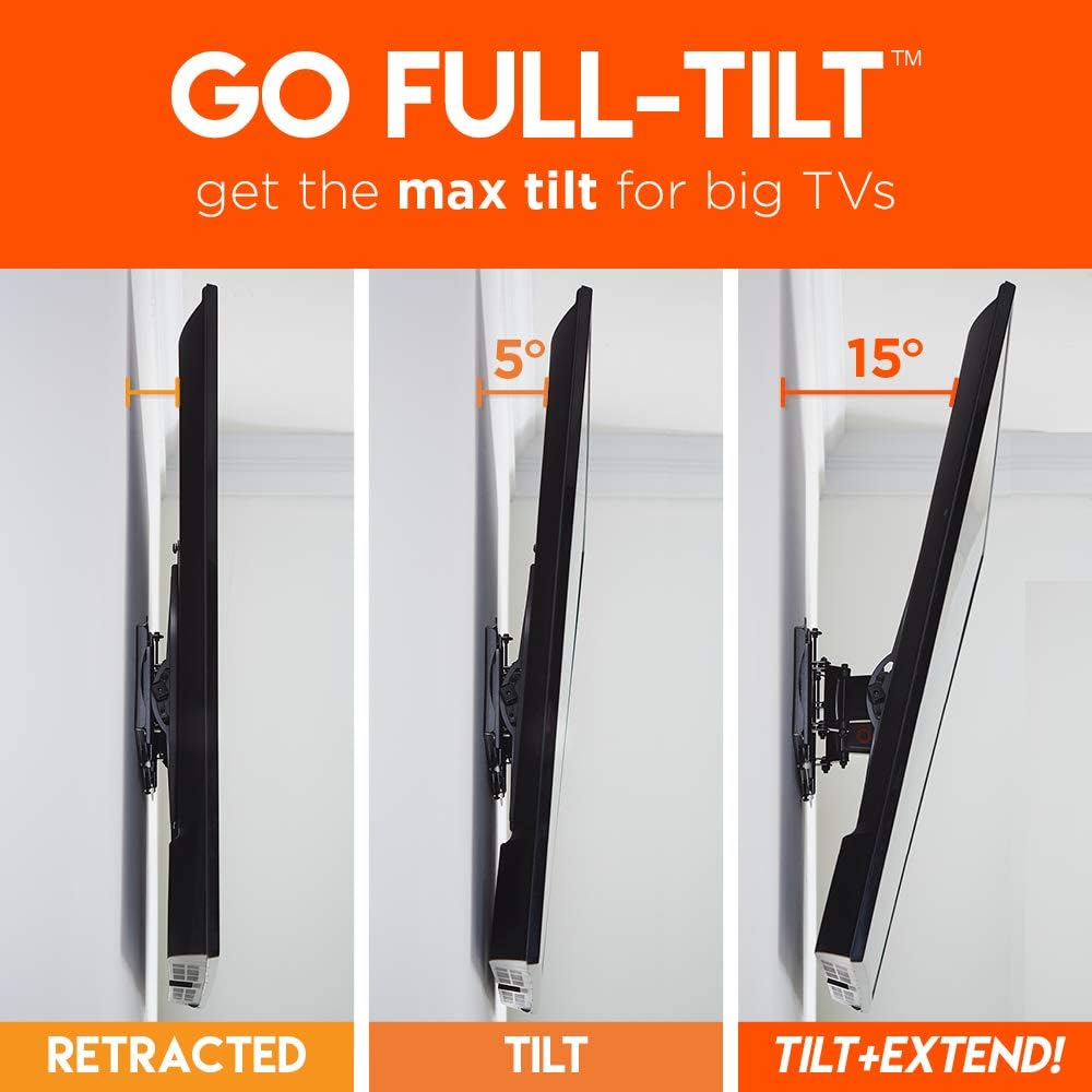 ECHOGEAR Tilting TV Wall Mount for Up to 86