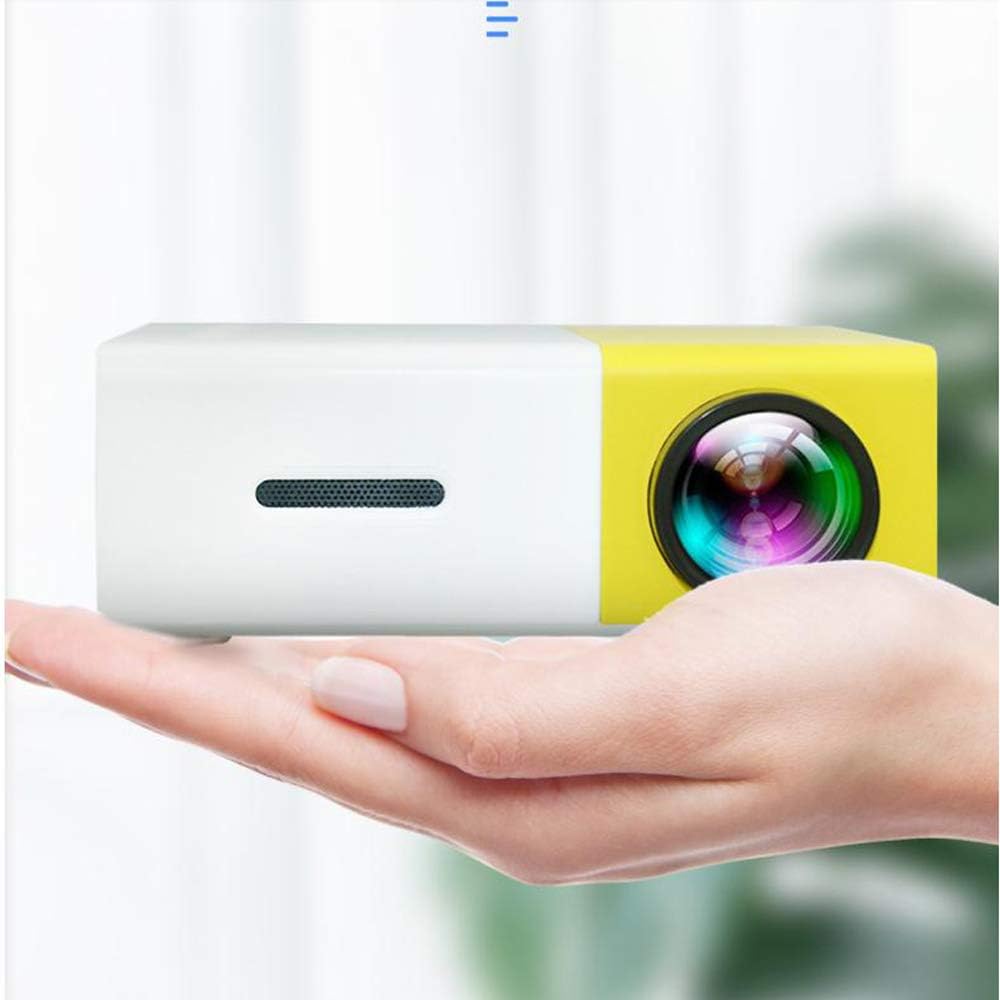 Zmucen Portable Mini Projector Home Party Meeting Theater Full Color LED LCD Projector Pack of 2