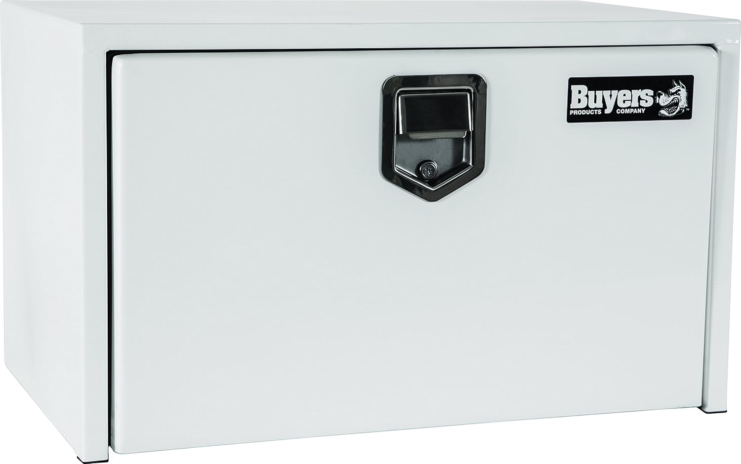 Buyers Products 1703103 Black Steel Underbody Truck Box with Paddle Latch, 14 x 16 x 30 Inch