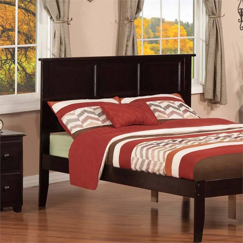 Leo u0026 Lacey Full Panel Headboard in Espresso - LL-1652724