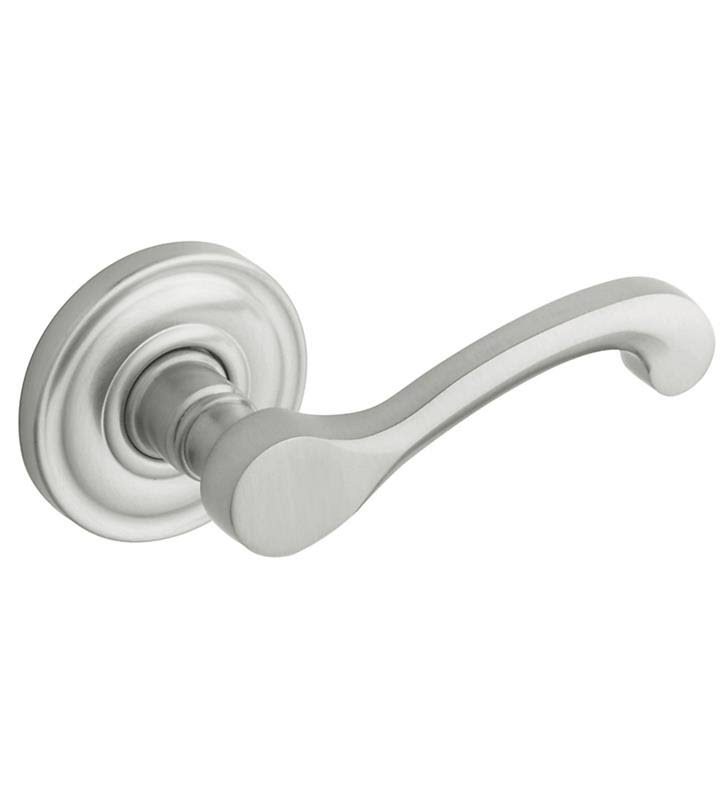 Baldwin Classic Lever Pair (levers Only) Satin Black 5445V