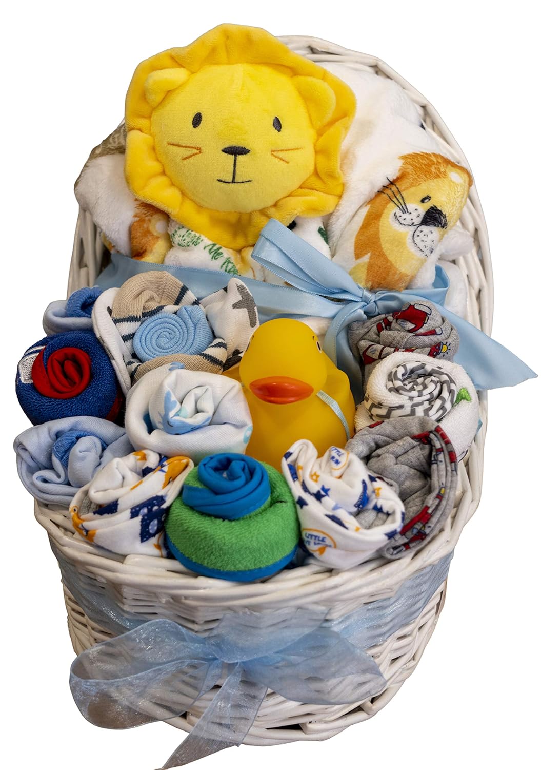 New Baby Bassinet Gift Set (Blue) Pack of 2