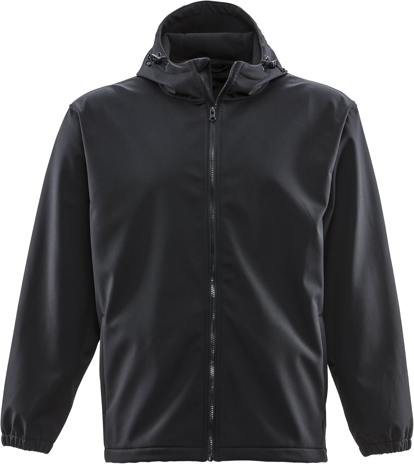 RefrigiWear Lightweight Water-Resistant Warm Insulated Softshell Jacket with Hood