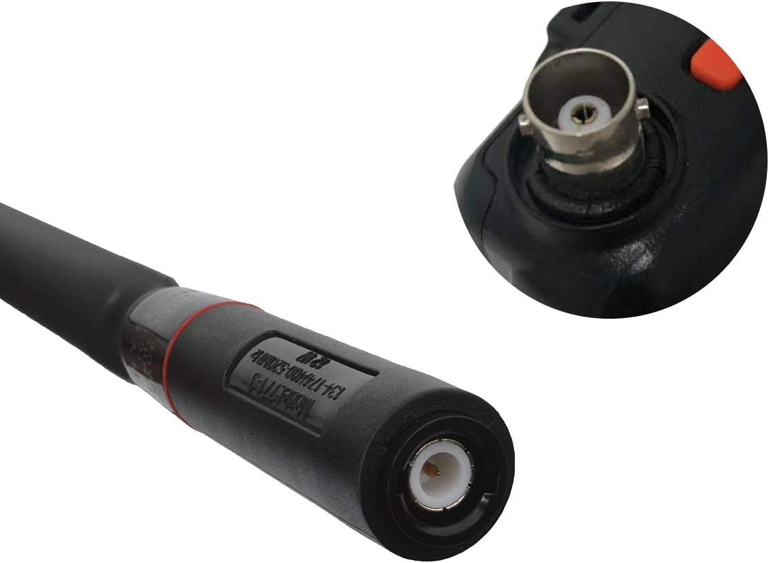 HYS-CB108F 27 Mhz BNC Antenna Portable Indoor/Outdoor 41.7 inch CS Tactical Foldable Antenna Compatible for Midland Cobra Uniden Anytone CB Radio