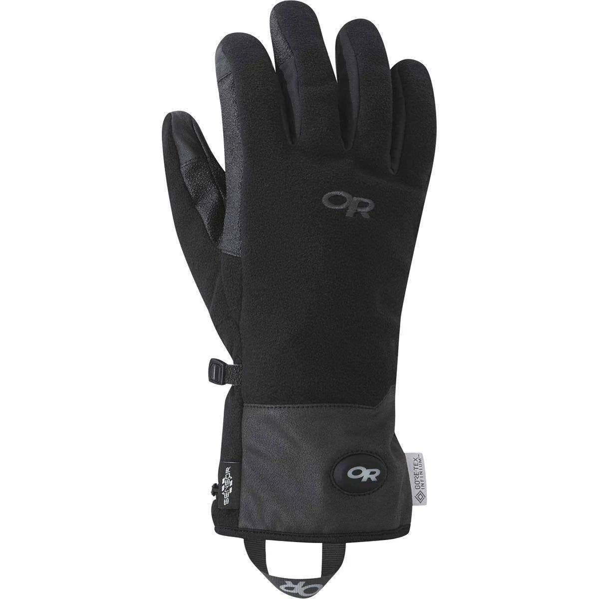Outdoor Research Gripper Heated Sensor Gloves Black M