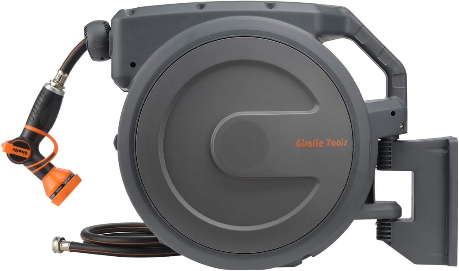 Giraffe Tools Retractable Garden Hose Reel 100ft x 1/2