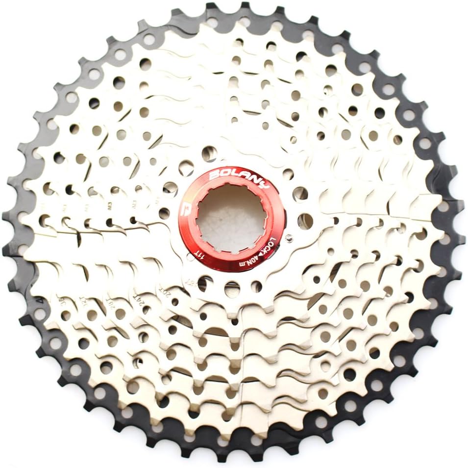 9 Speed Cassette 11-40T MTB Cassette 9 Speed Fit for Mountain Bike, Road Bicycle, MTB, BMX, SRAM, Shimano Pack of 2