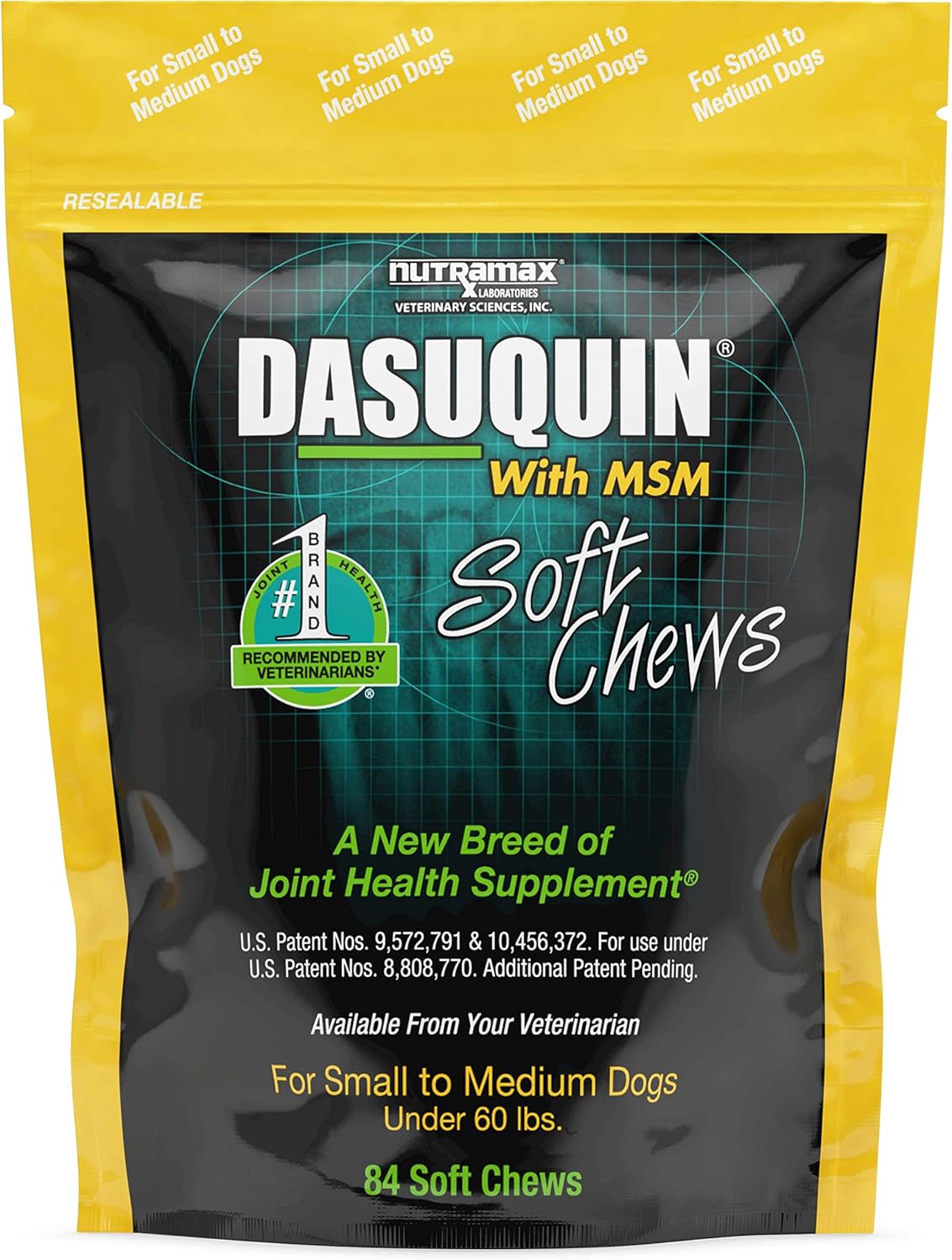 Nutramax Laboratories Dasuquin with MSM Soft Chews Pack of 2