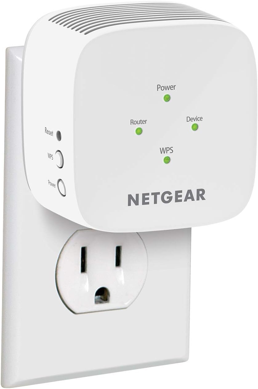 NETGEAR WiFi Range Extender EX5000 - Coverage up to 1500 Sq.Ft. and 25 Devices Pack of 2