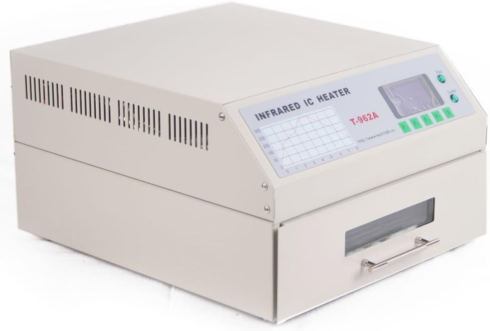 T962A Reflow Oven Infrared IC Heater Soldering Machine 1500W 300 x 320 mm SMD SMT BGA Soldering Automatic