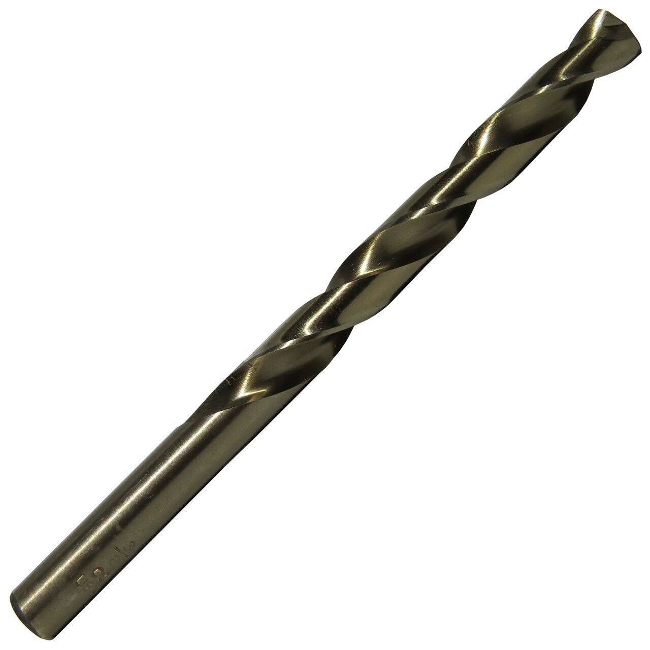 1/2x22 Cobalt Heavy Duty Jobber Length Drill Bit, Drill America, D/ACO1/2, Pack of 6 - Drill America - D/ACO1/2P6