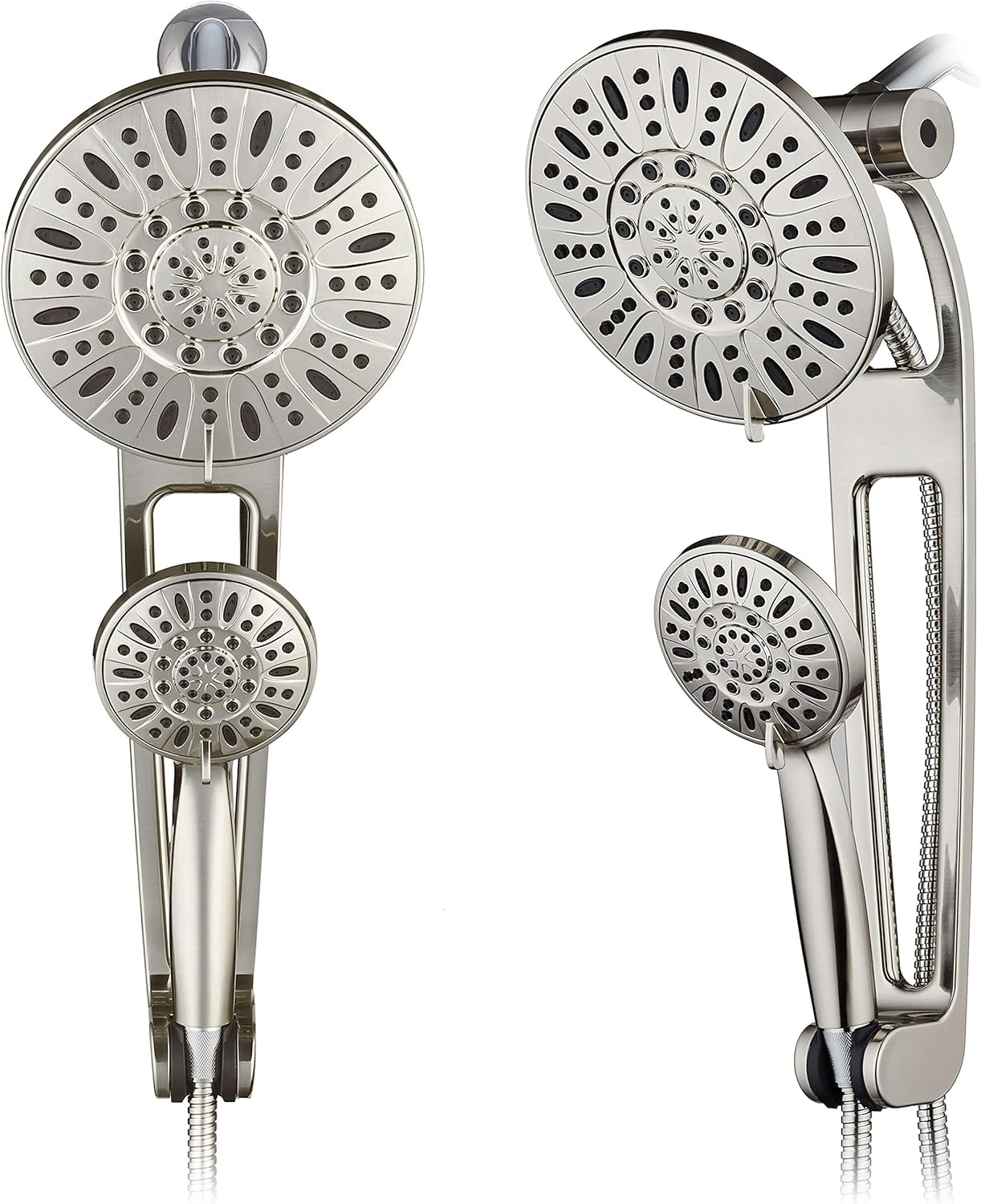 AquaDance High-Pressure 48-mode 3-way Shower Spa Combo with Adjustable 18