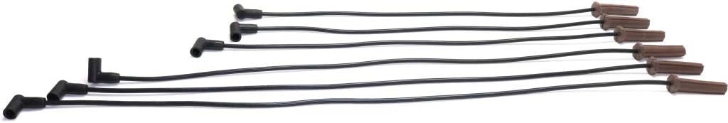 For Pontiac Grand Am Spark Plug Wire 2000 01 02 03 04 2005 | Black Finish | Set of 6