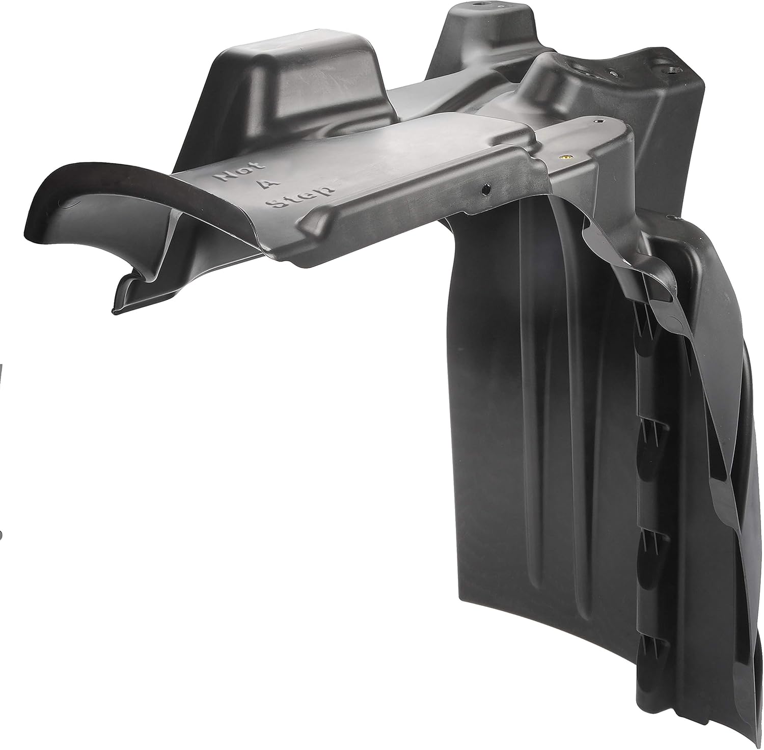 Dorman 242-6015 Front Driver Side Lower Rearward Heavy Duty Splash Guard for Select Freightliner Models, Black