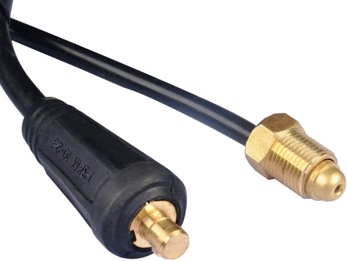 WP17V Tig Welding Torch Air-Cooled Tig Welding 13 Feet Cable,Connector: 5/8-18