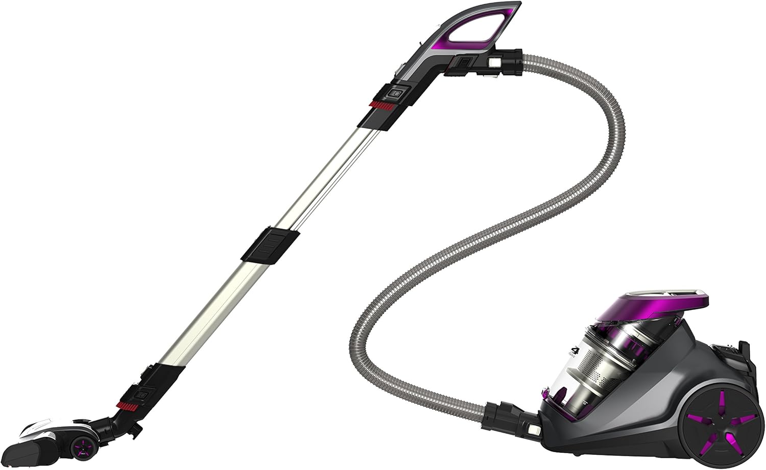 Bissell 1233 C4 Cyclonic Bagless Canister Vacuum - Corded