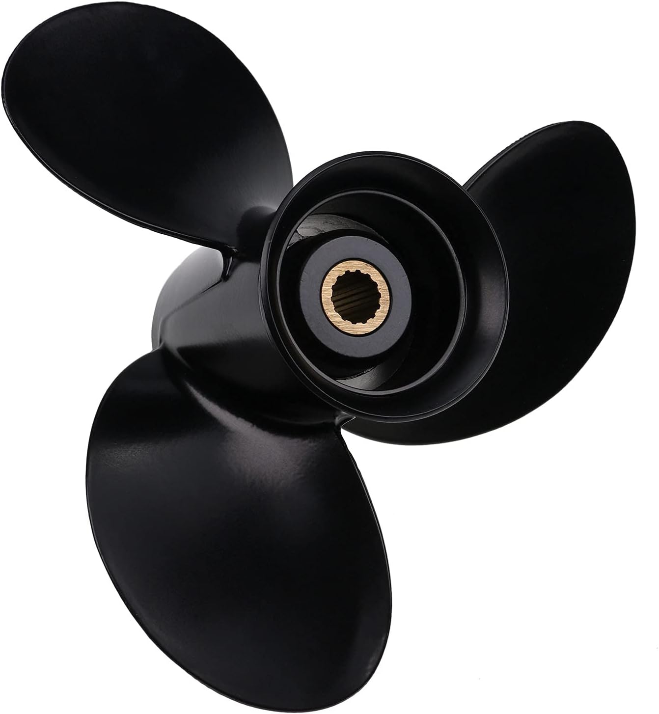 Holdia Propeller 48-897750A11 9 1/4 x 9 RH 3 Blade Compatible with Mercury/Mariner 9.9-20 HP 4 Stroke Boat Motors Pack of 2