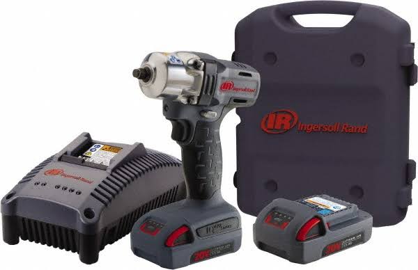 Ingersoll Rand W5150-K2 Cordless Impact Wrench Kit, 0.5