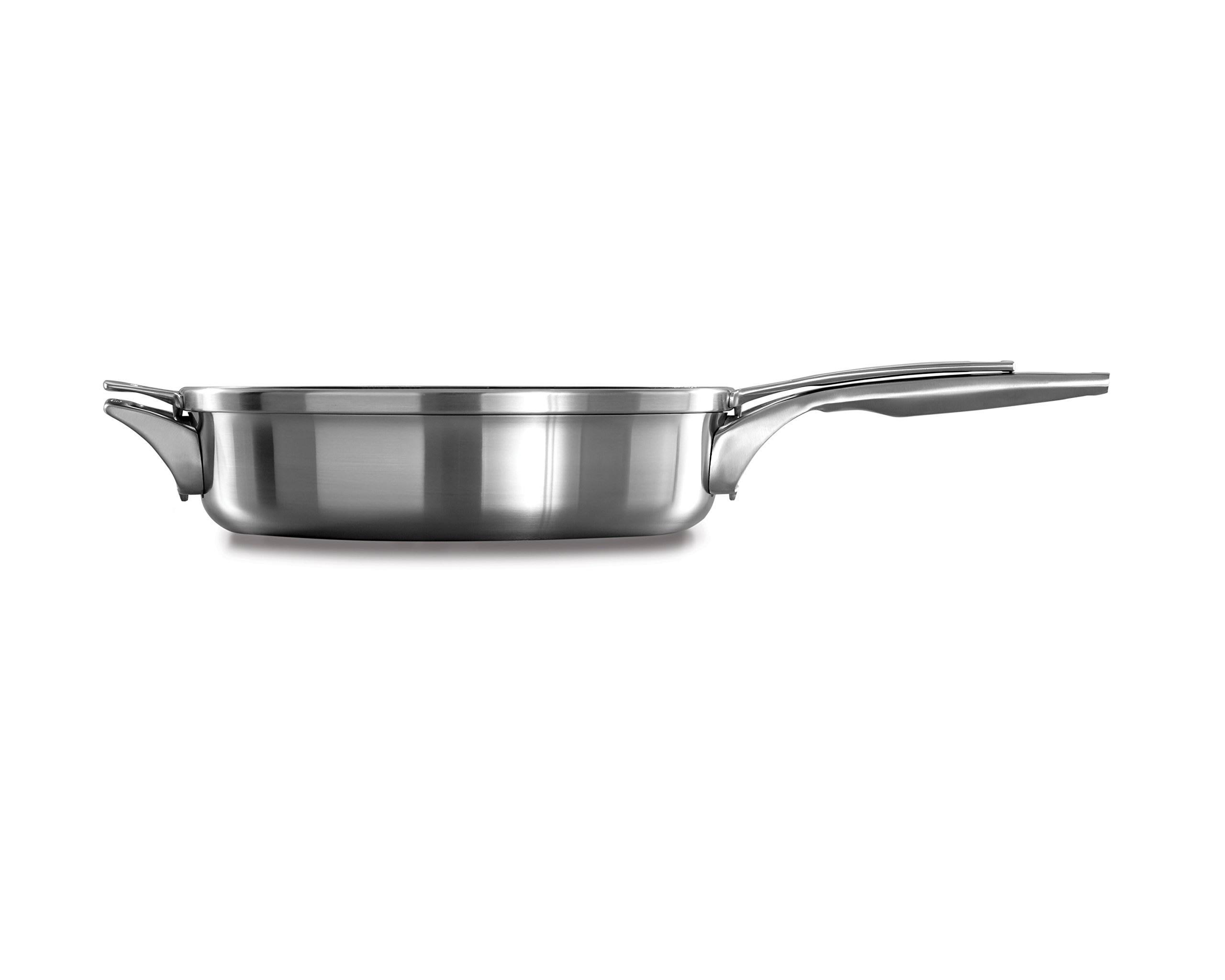 Calphalon Premier Space-Saving 5-Qt. Stainless Steel Saute Pan