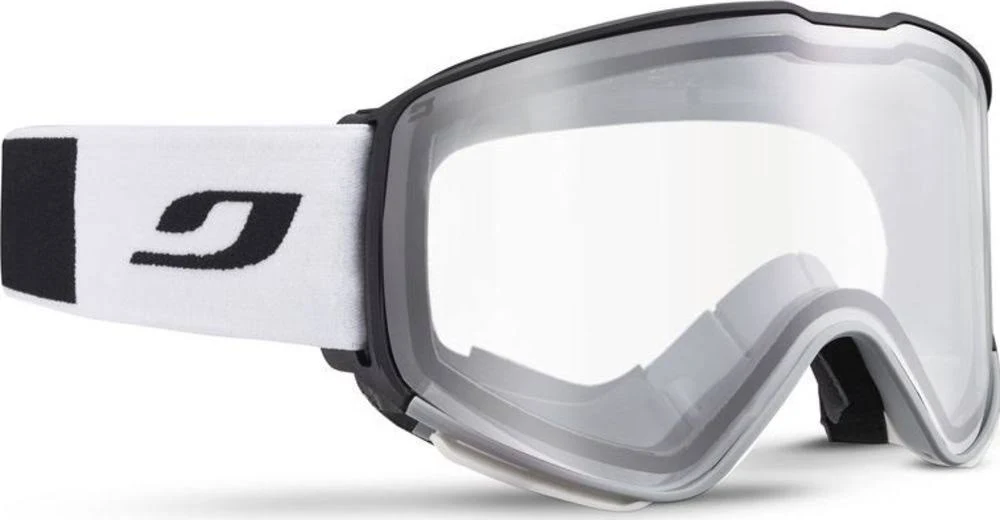 Julbo Quickshift MTB Goggles - Black/White Frame with Clear Lenses