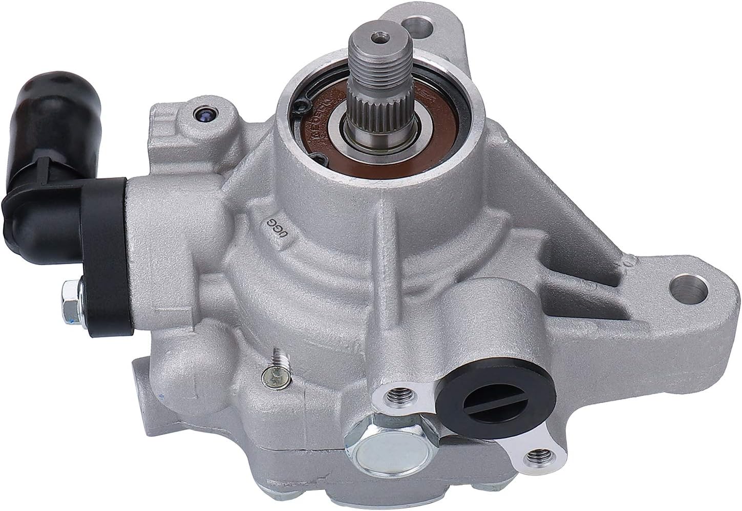BRTEC 21-5341 Power Steering Pump for 2003 2004 2005 for Honda Accord EX/LX/DX/SE Power Assist Pump