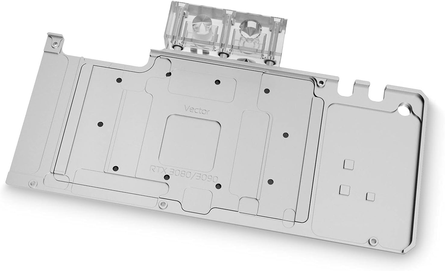 EKWB EK-Quantum Vector Trinity RTX 3080/3090 Active Backplate, D-RGB, Plexi