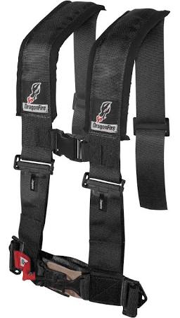 Dragonfire Racing 14-0043 ATV Harness Restraints - 3in. - Blue