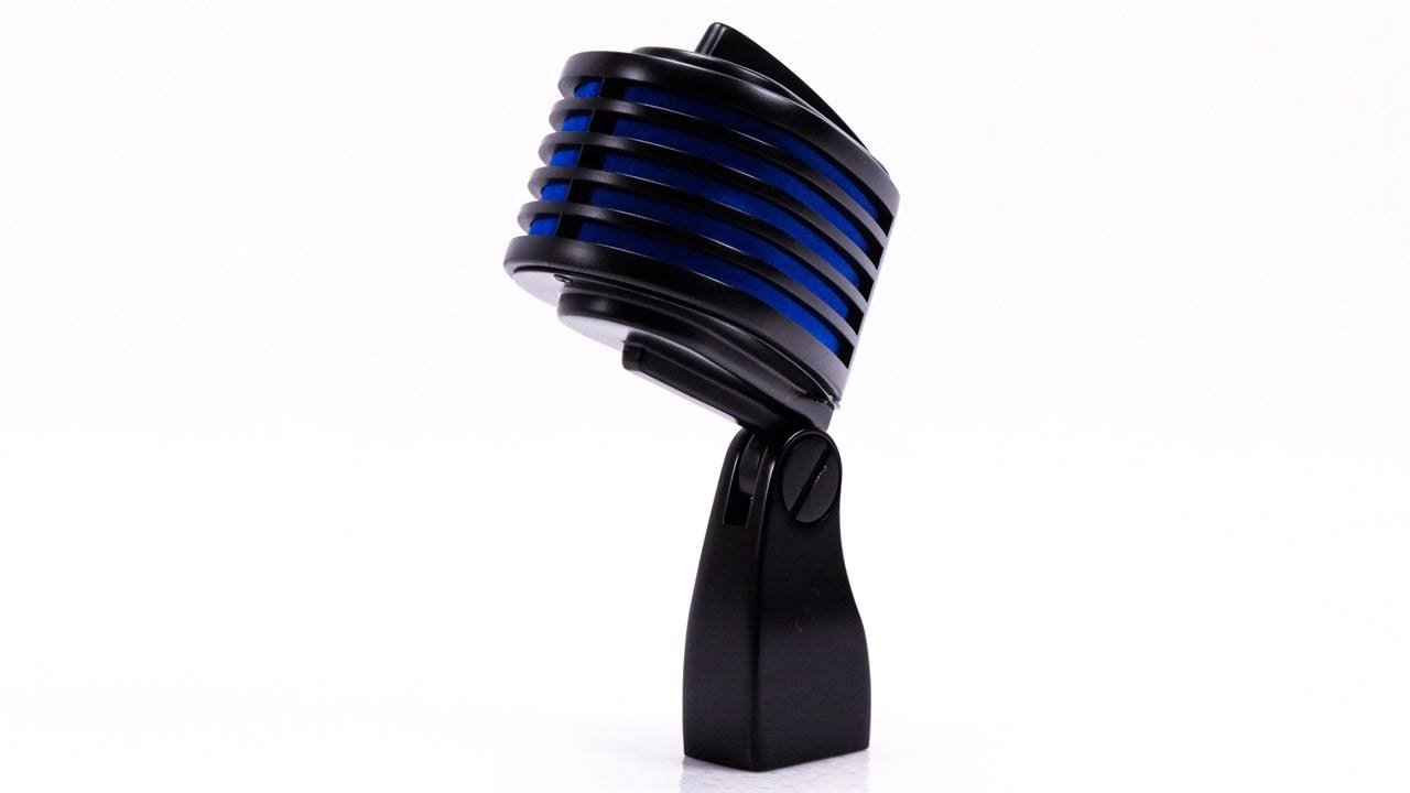 Heil Sound The Fin Cardioid Dynamic Microphone (Black/Blue LED)